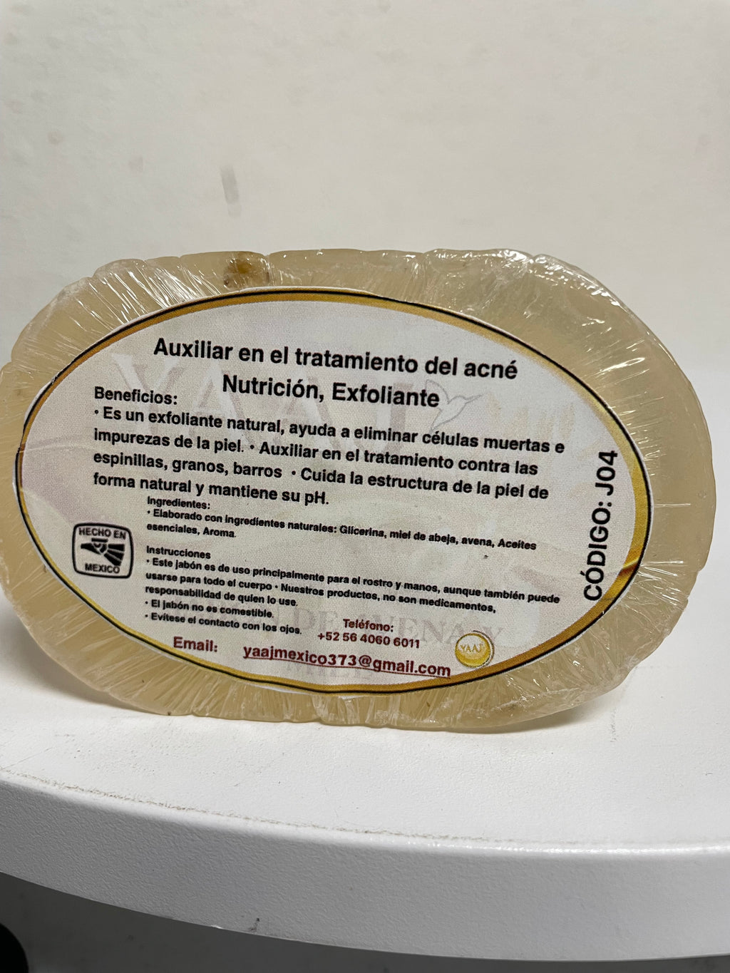 (2 Pack)YAAJ Oat and Honey Artisan Hand Soap 4oz