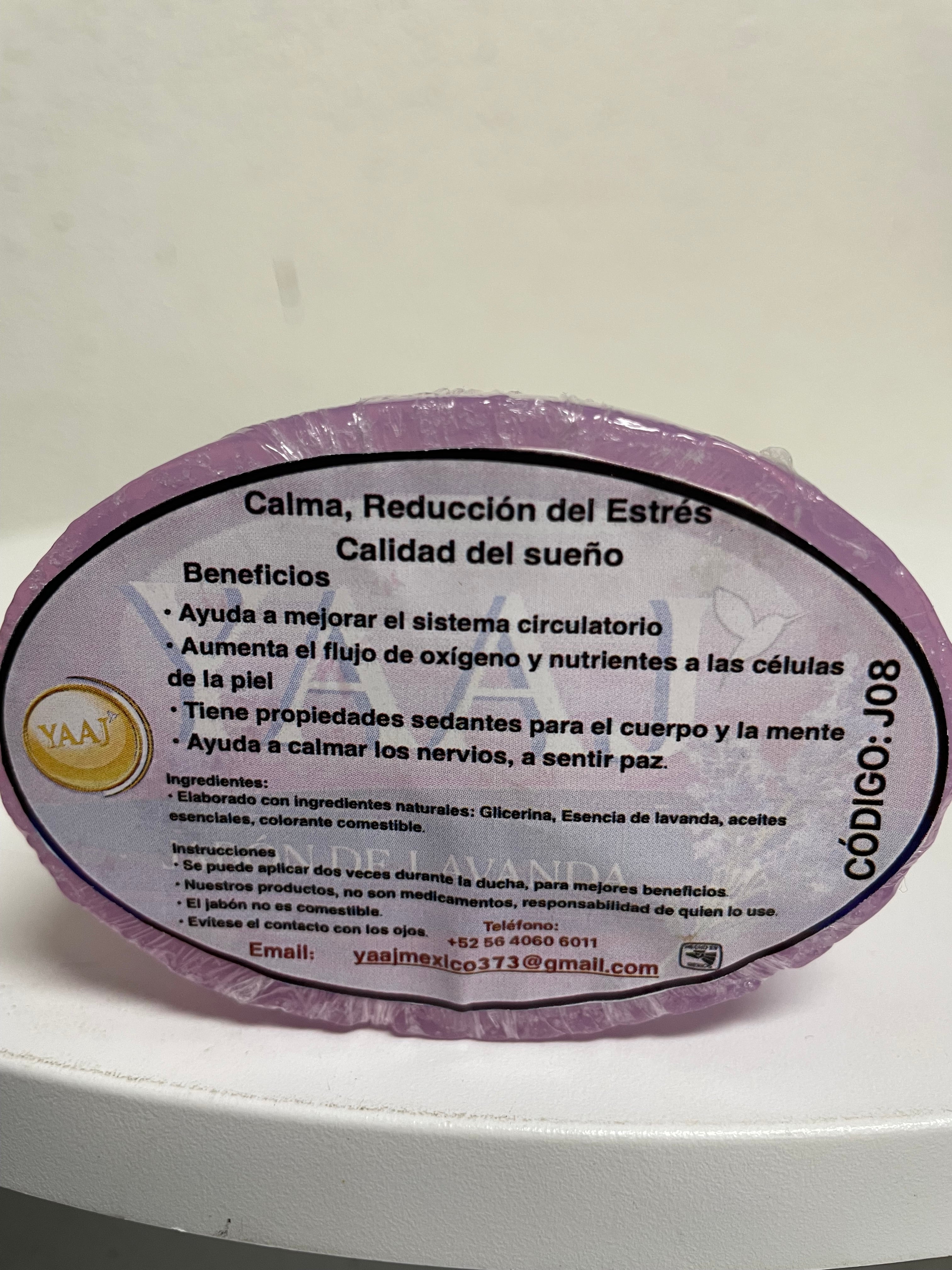 (2 Pack)YAAJ Lavender Scented Artisan Soap Bar 4oz