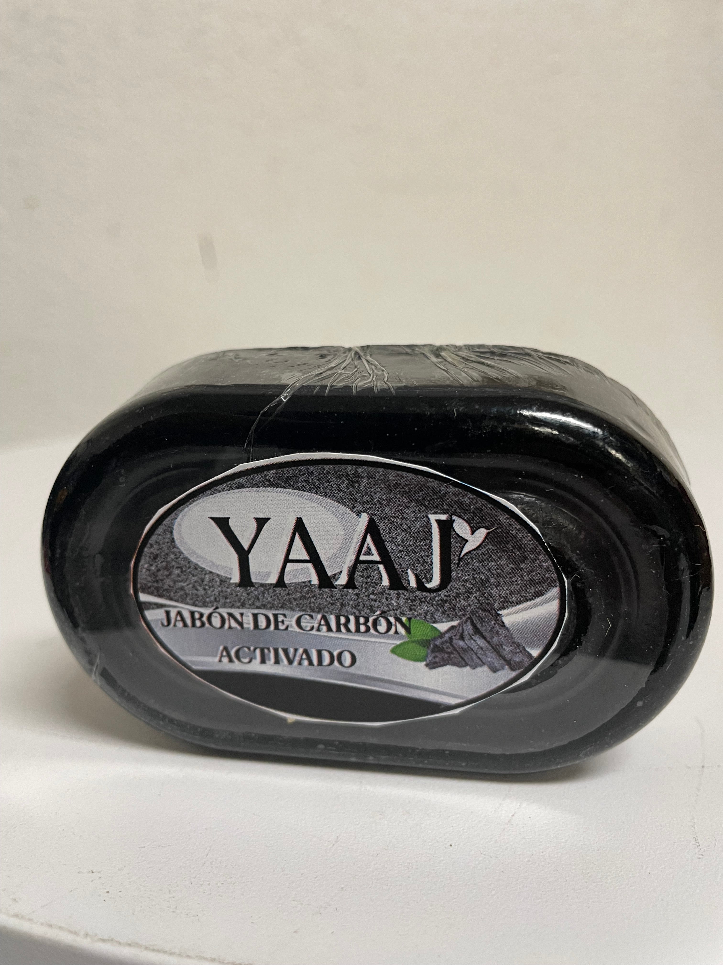 YAAJ Activated Charcoal Artisan Soap Bar 4oz