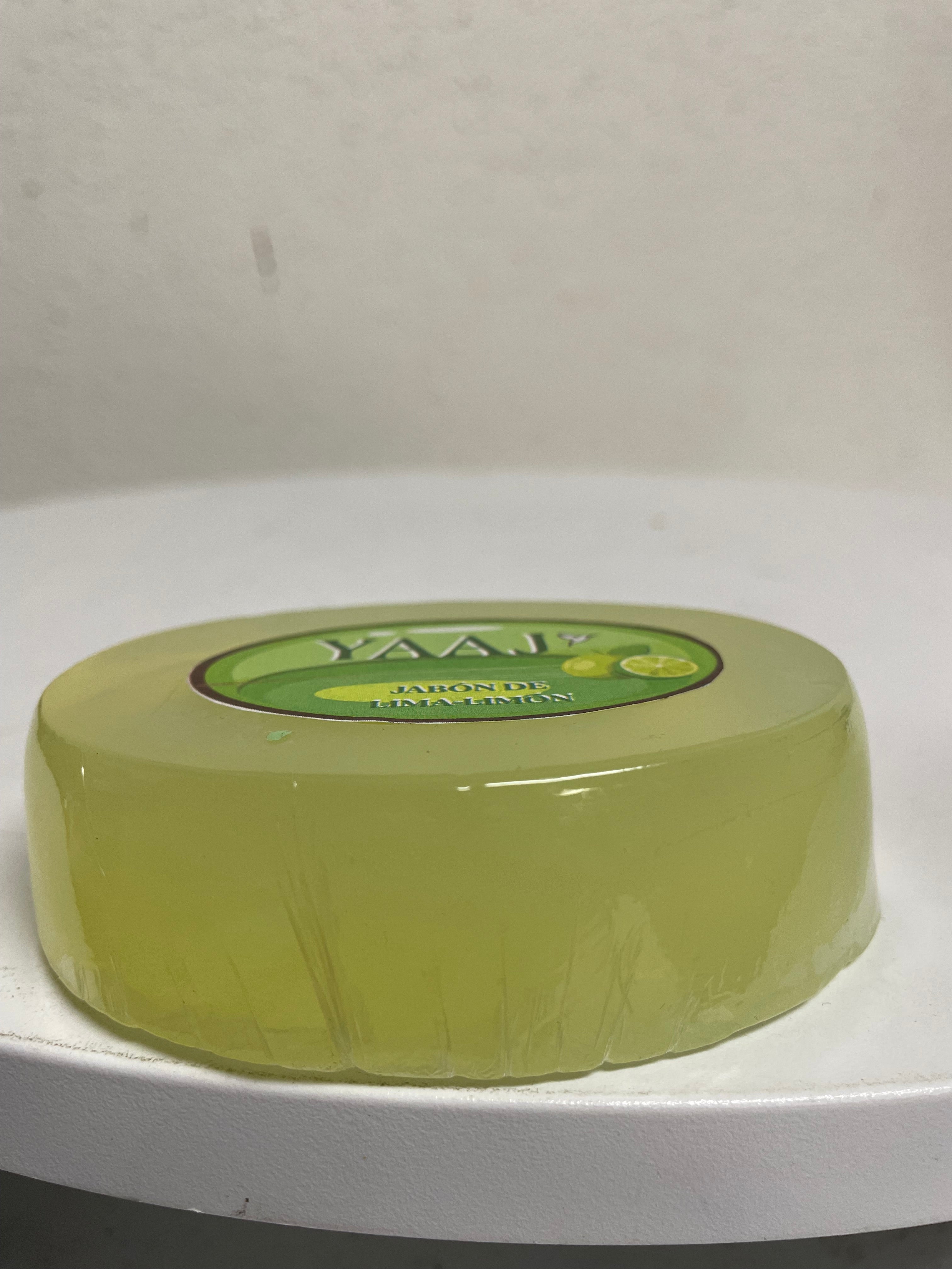 (2 Pack)YAAJ Natural Lime Scented Artisan Soap 4oz