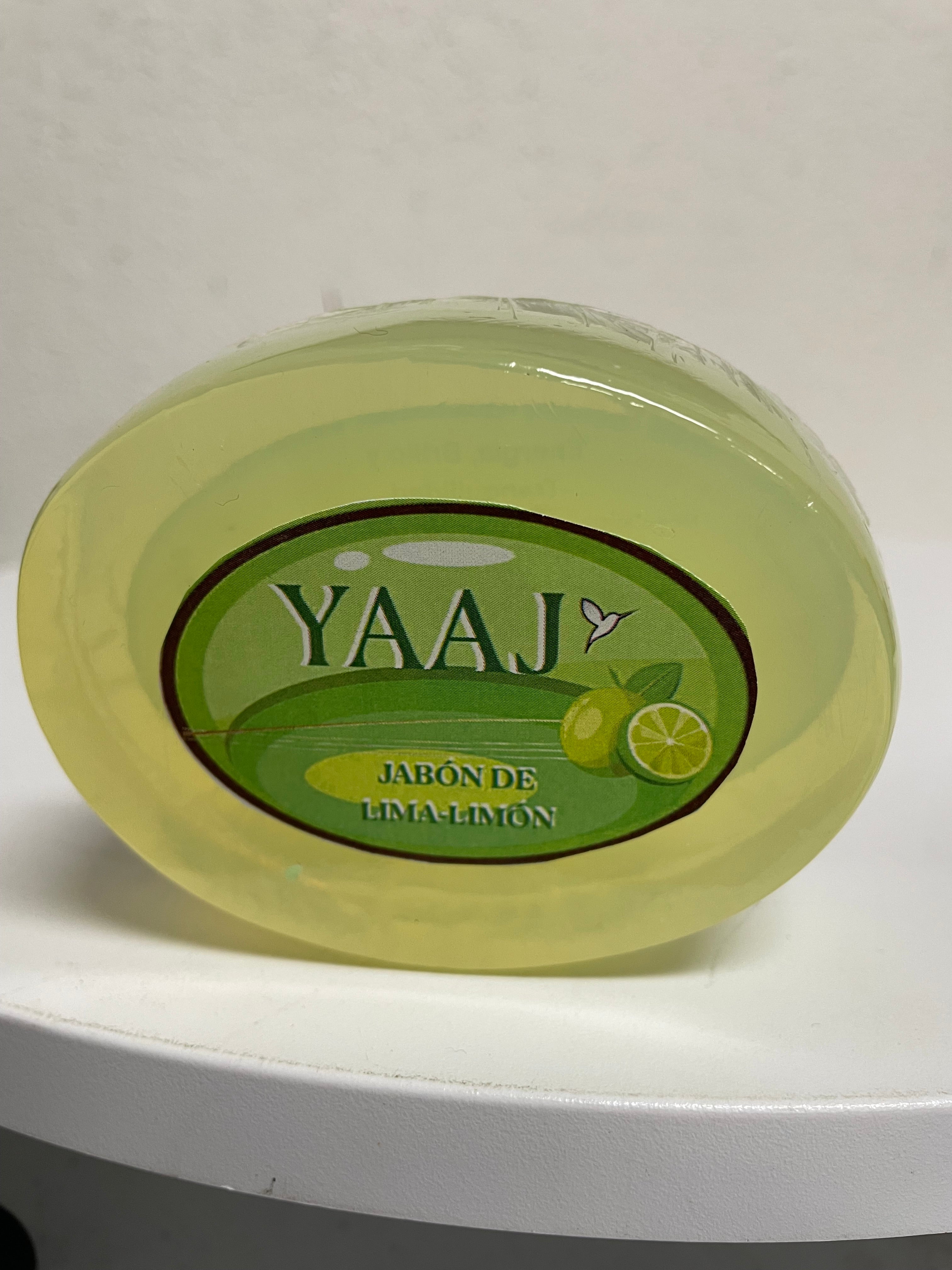 (2 Pack)YAAJ Natural Lime Scented Artisan Soap 4oz